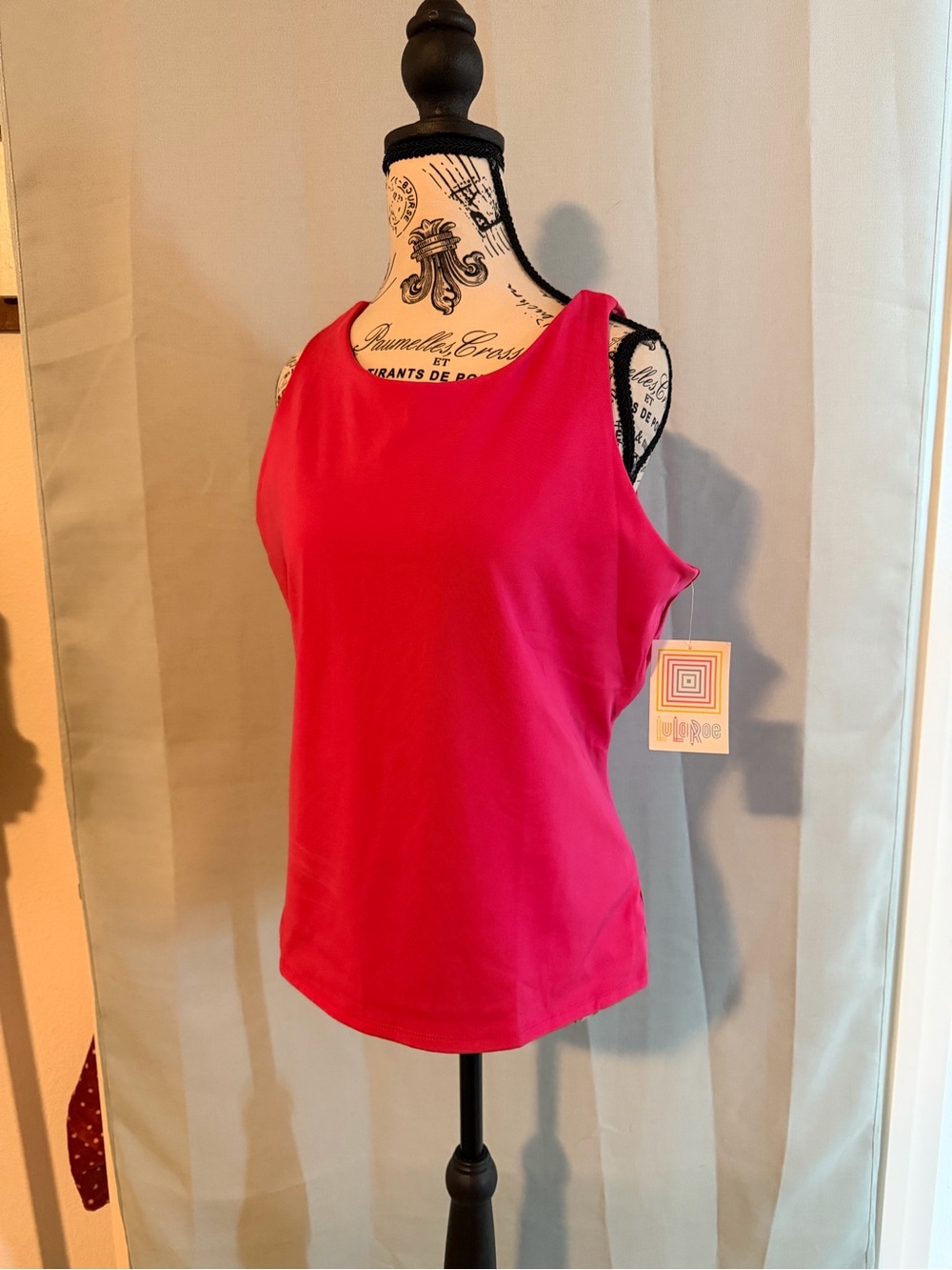LuLaRoe Large Jules Jewel-Neck Tank